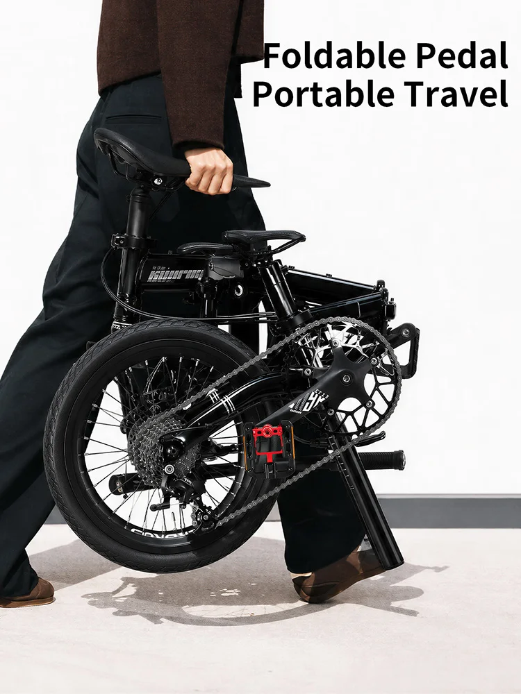 AliExpress TOSUOD Aluminum Alloy Bicycle Folding Pedals 3 Bearings Universal Reflector Non-Slip Bike Pedals For Mountain Road Cycling Pedal