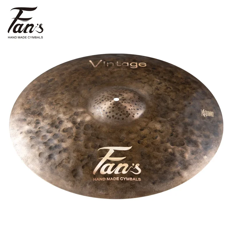FANS Vintage Dry Series Professionelles Musikinstrument 14" Hi-Hat-Becken