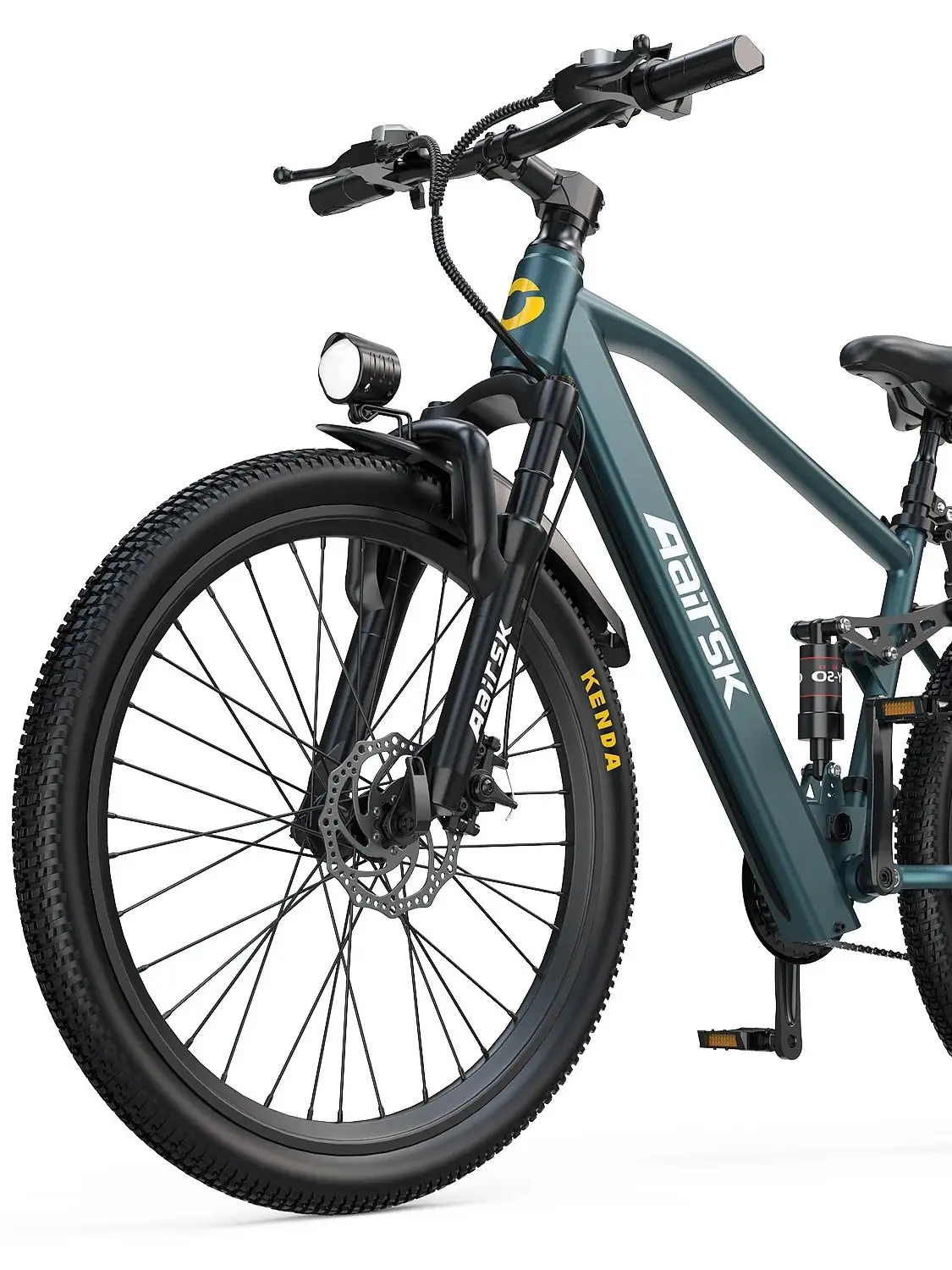 AliExpress NONE Aairsk 250W Electric Bicycle 36V 13AH Commuter E-Bike Dual Suspension KENDA Tire UK Warehouse Fast Delivery