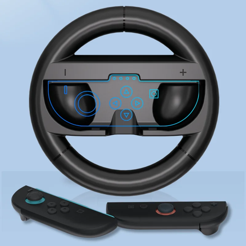 

Racing Steering Wheel Game Controller for Nintendo Switch 2 Game Steering Wheel Joy-Con