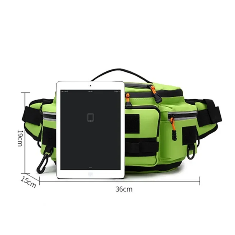 Camping Waist Bag Chest Travel BackpPouch For Men Cycling Hiking Outdoor Sport Crossbody Molle Tactical Belt Fishing Fanny Pack