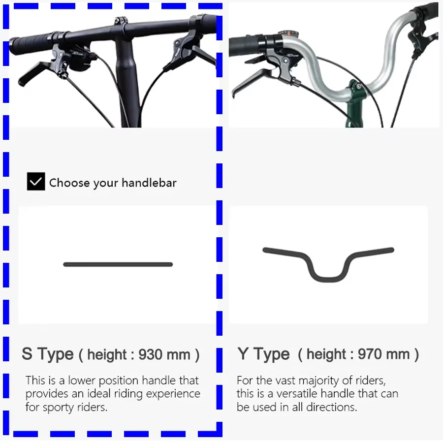 كرانستون S9 سبائك الألومنيوم دراجة قابلة للطي خفيفة ومحمولة 16 بوصة 9 سرعات ريترو ركاب دراجة قابلة للطي للكبار