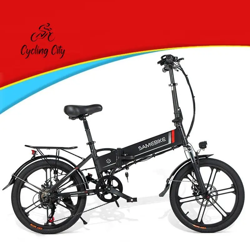 

Cycling City 20 Inch Lithium Battery Electric Bicycle Folding Electric Bike Cross-border Bestseller 1 Piece For Shipping 2024