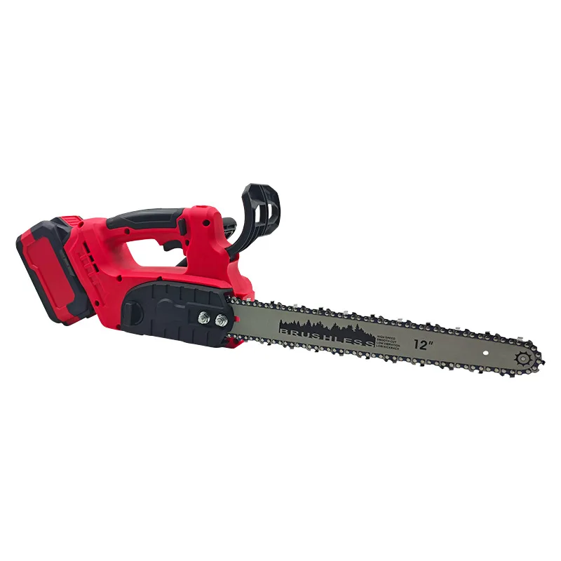 

DD3334 12 Inch Electric Hand Bare Tool High Speed Gas Chain Saw Garden Felling Gasoline Trimming Mini Cordless Chainsaw