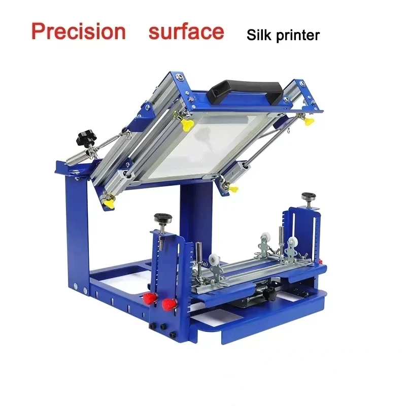 

DL-QM-D80 Curved Screen Printing Machine Press Silk Screen Machine screen station use for Bottle