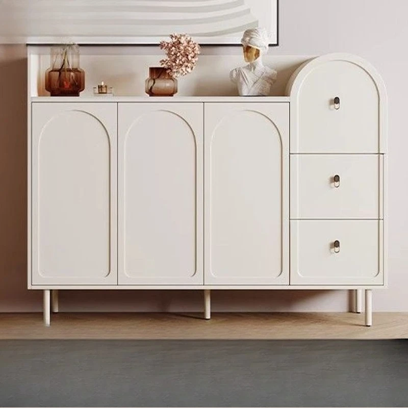 

Sideboard, small apartment, slate tea cabinet, French storage cabinet