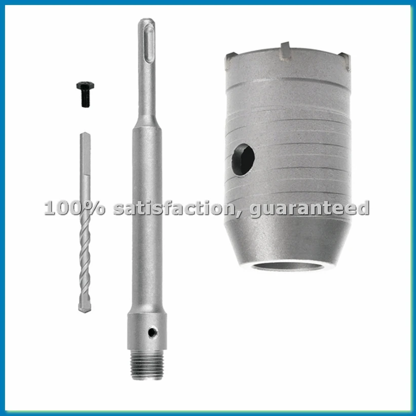 

Набор сверл-коронок SDS Plus для перфоратора, для сверления отверстий в стенах, бетоне, цементе, камне, с круглым хвостовиком, 45 мм-ABLL