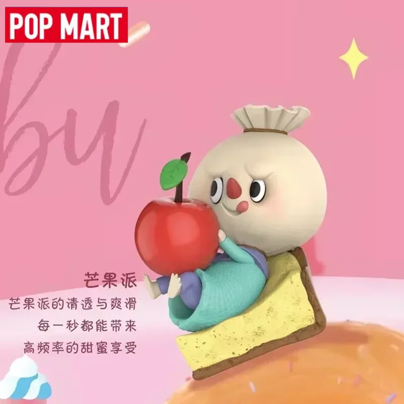 POP MART 엘프 디저트 시리즈 블라인드 박스 미스터리 박스 장난감 귀여운 애니메이션 피규어 장식품 모델 생일 선물 소녀 선물