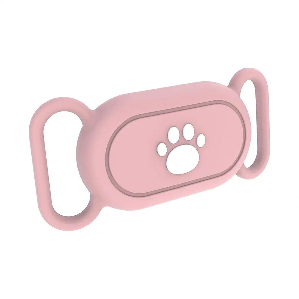 For Samsung Galaxy SmartTag2 Dog Collar Holder Silicone Case For Galaxy Smart Tag 2 For Pet Dog Cat GPS Finder Holder