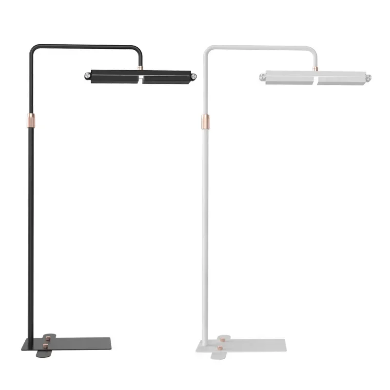 36-Inch remote control folding floor half moon beauty lamp