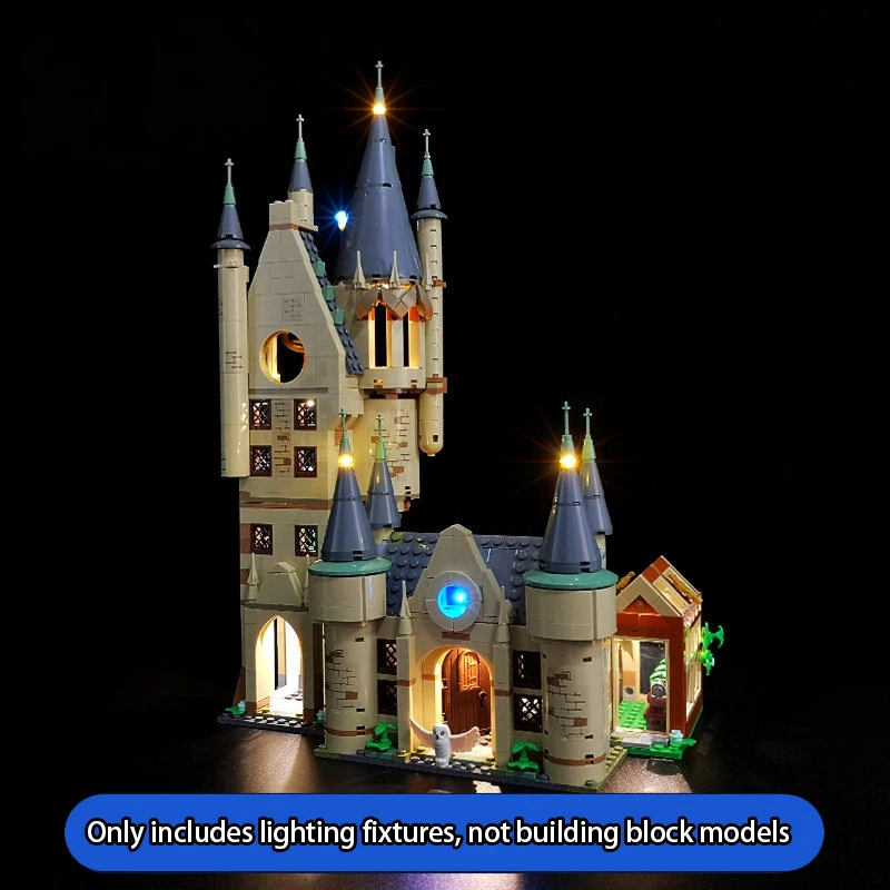 LYBMTWF LED Lighting Kit Compatible with Lego 75969 Hogwarts Astronomy Tower (NOT Include The Model Bricks)