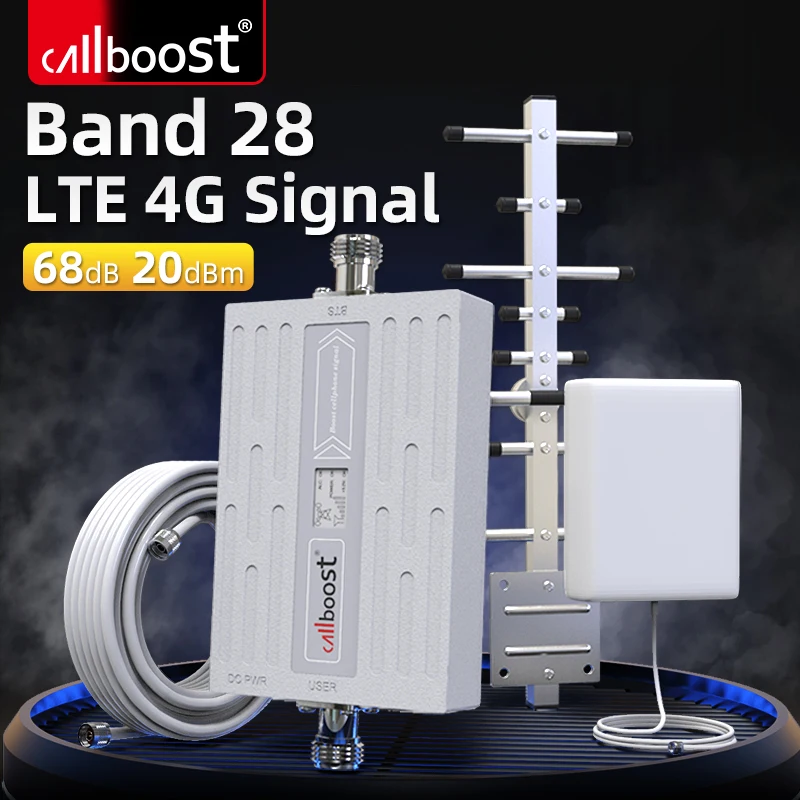 Callboost 4g signal booster band28  Signal Booster Repeater 4G Mobile  Cellular  Amplifier  Cell Phone Signal  Amplifier  Band28