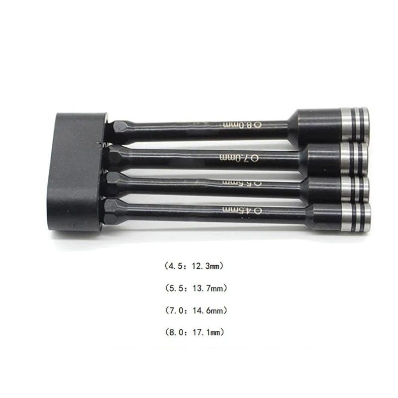 Tourne des tournevis à clé hexagonale d'outils en acier 1,5 / 2,0 / 2,5 / 3,0 mm kxre