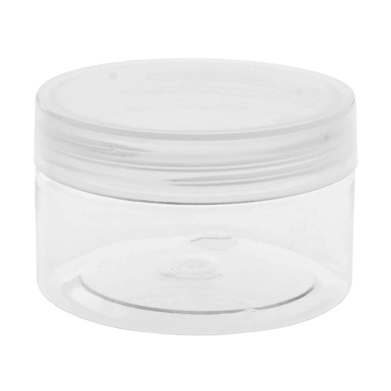 Y4QA 3,4 oz Bouteille rangement transparent pour w / Couver