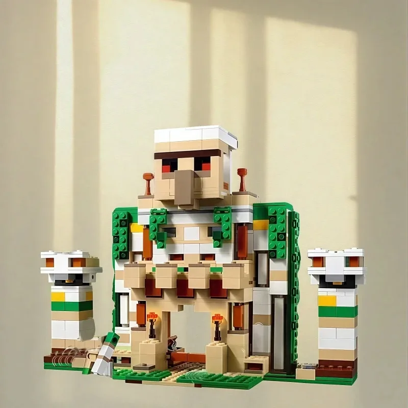 الحديد دمية دمية قلعة بناء تشوه طويل القامة العملاق لتقوم بها بنفسك اللبنات الطوب خلق MOC لعب لهدايا عيد الميلاد