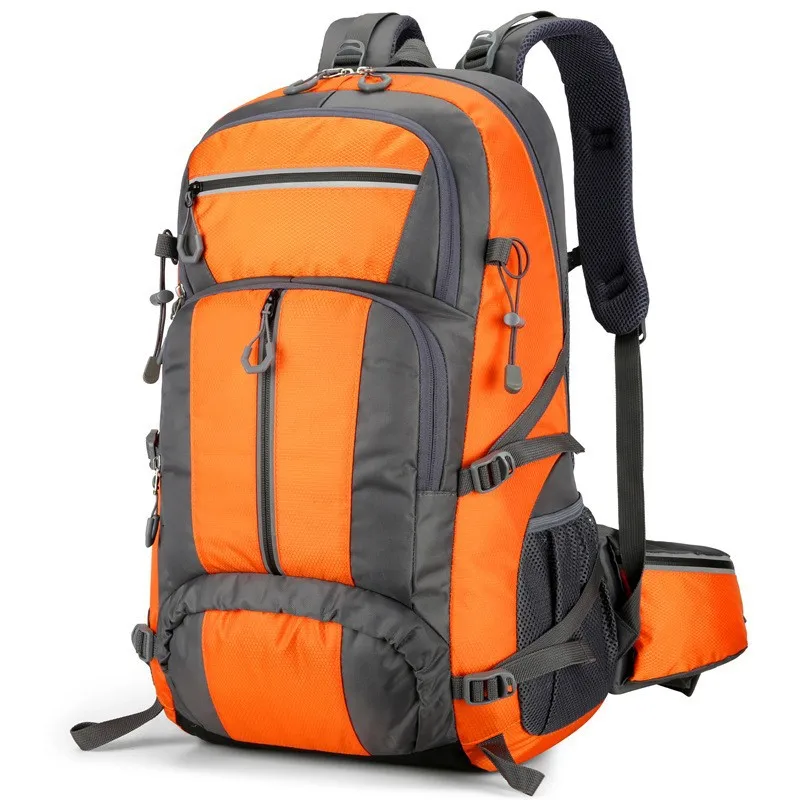 Mochila de montanhismo para homens e mulheres Sacos de armazenamento para caminhadas impermeáveis Mochilas de viagem para expedição ao ar livre