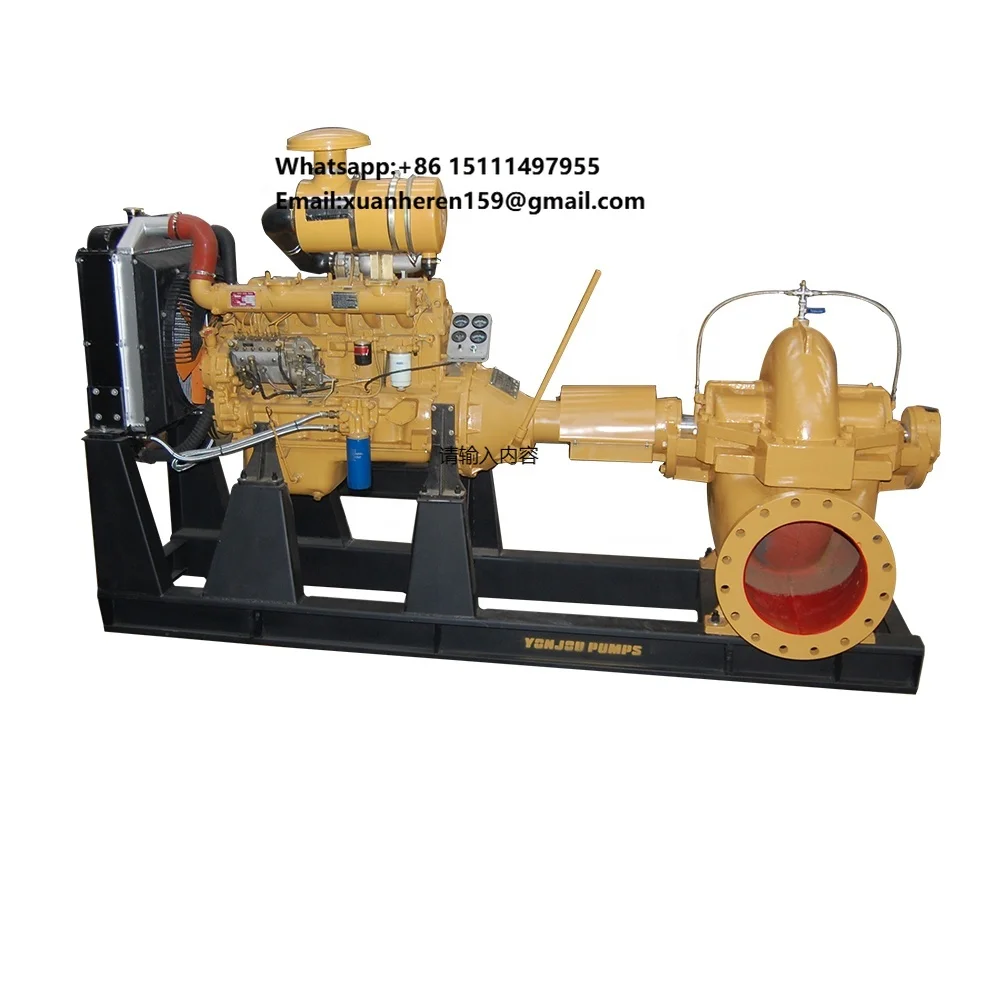 Horizontal Multistage of diesel Water Pump Set, diesel Engine Water Pump