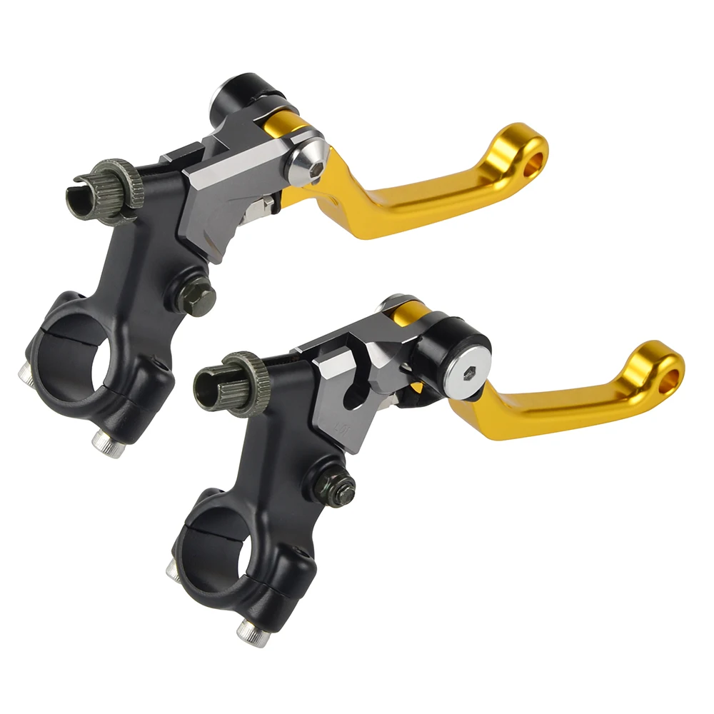 For Suzuki DR RM 125 DR DS PE RM TM TS 50 60 75 80 90 100 175 185 200 250 370 400 465 500 CNC Shorty Drum Brake Clutch Lever Kit view 4