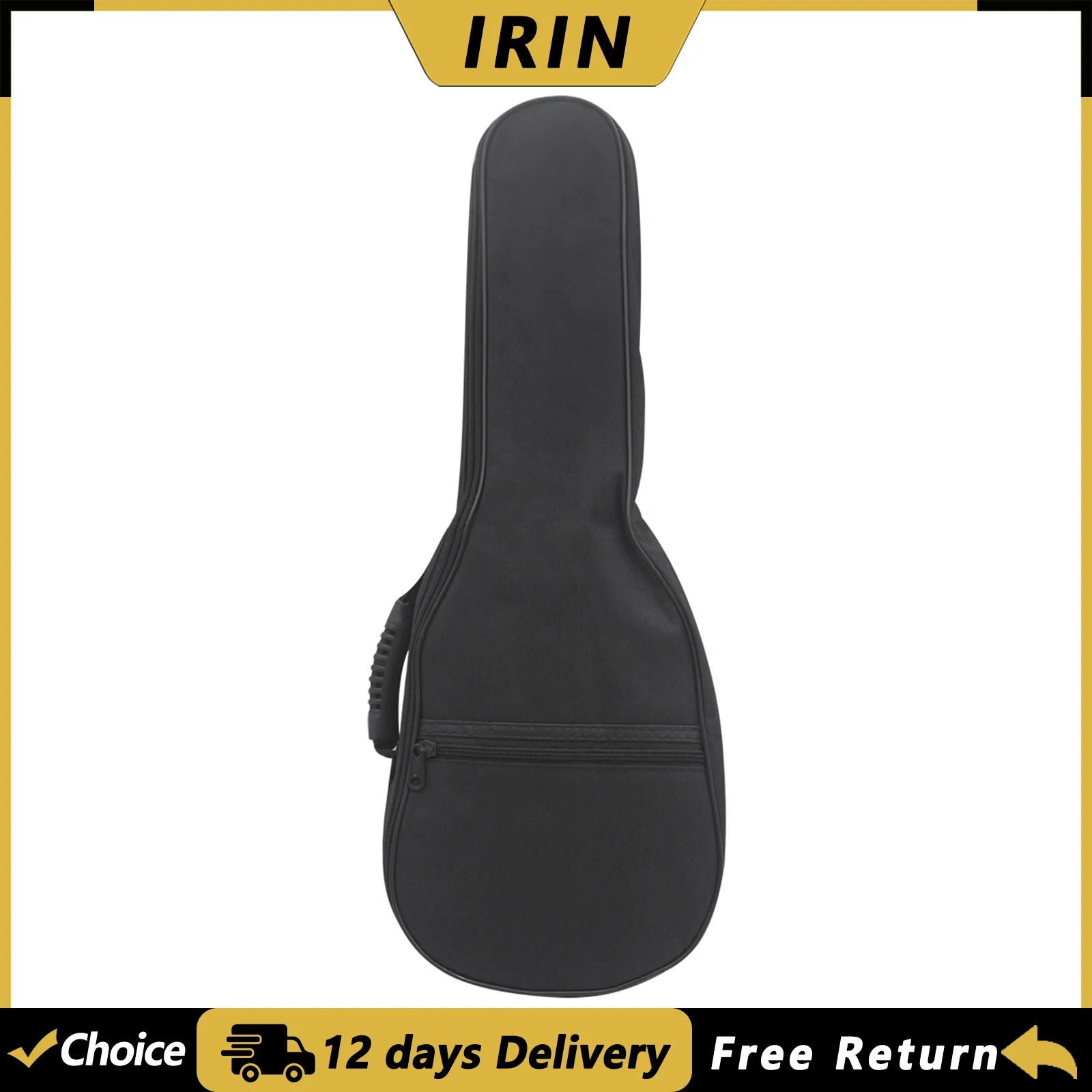 IRIN 21-Zoll-Ukulele-Gitarrentasche, wasserdichter Oxford-Stoff, Gitarrenkoffer, Mini-Gitarrenrucksack, Gitarrenteile und Zubehör