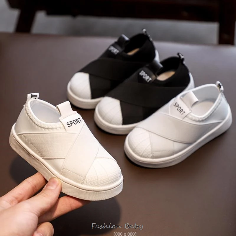 HaoChengJiaD 브랜드 키즈 스니커즈, 소년 소녀, 유아용 화이트 캐주얼 소프트 플랫 슈즈, Chaussure Enfant, 봄 신상