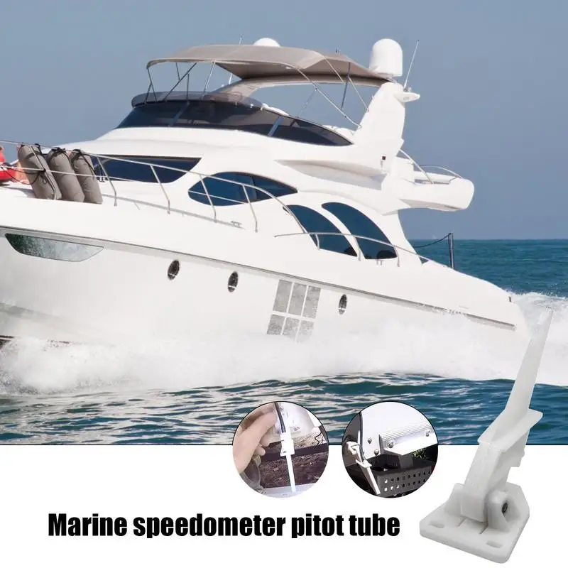 Boat Speedometer Tubing Speedometer Kick-up Pilot Tube Advanced Auto-start Feature Marine Boat Part Replacement For Most Marine