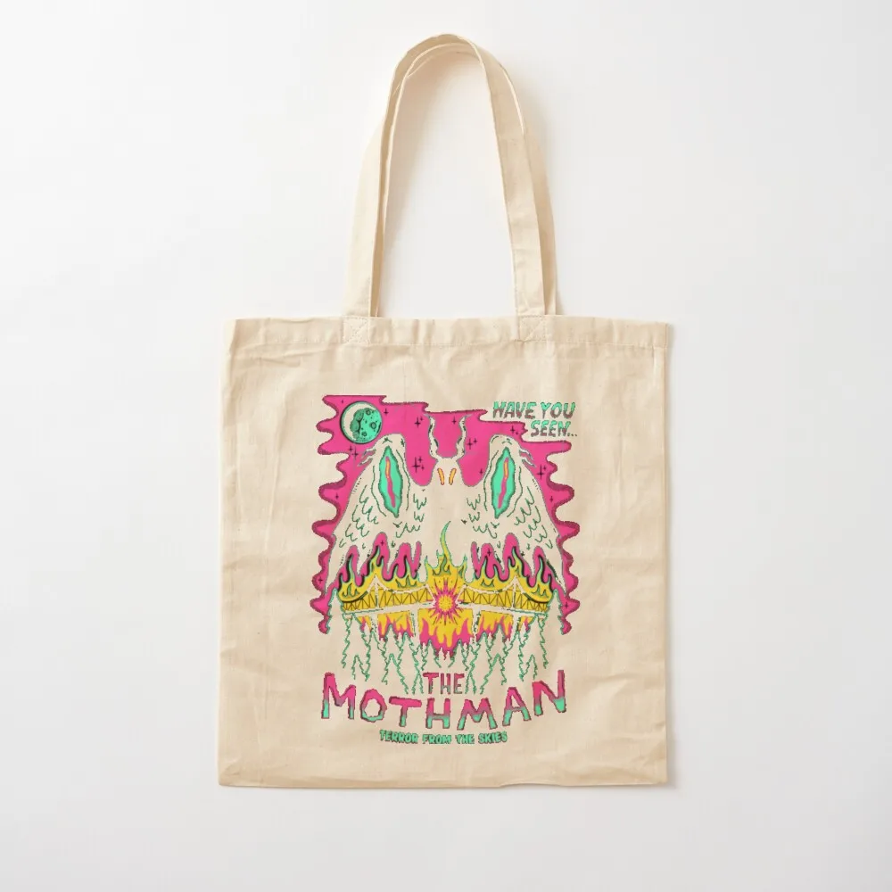 

The Mothman Funny Tote Bag reusable shopping bag Women's bag Canvas Tote