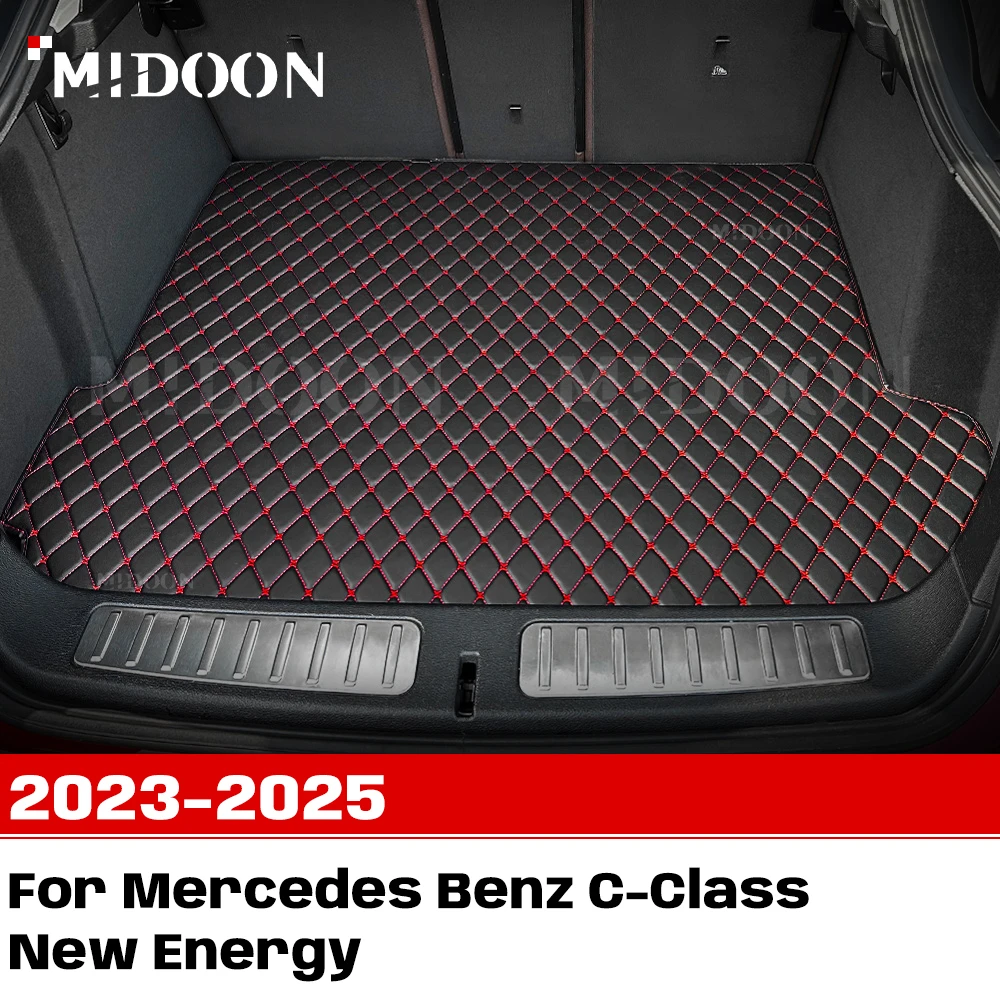 

Для Mercedes Benz C-Class New Energy 2023-2025 изготовленный на заказ коврик для багажника автомобиля защитный коврик грузовой вкладыш авто аксессуары для интерьера