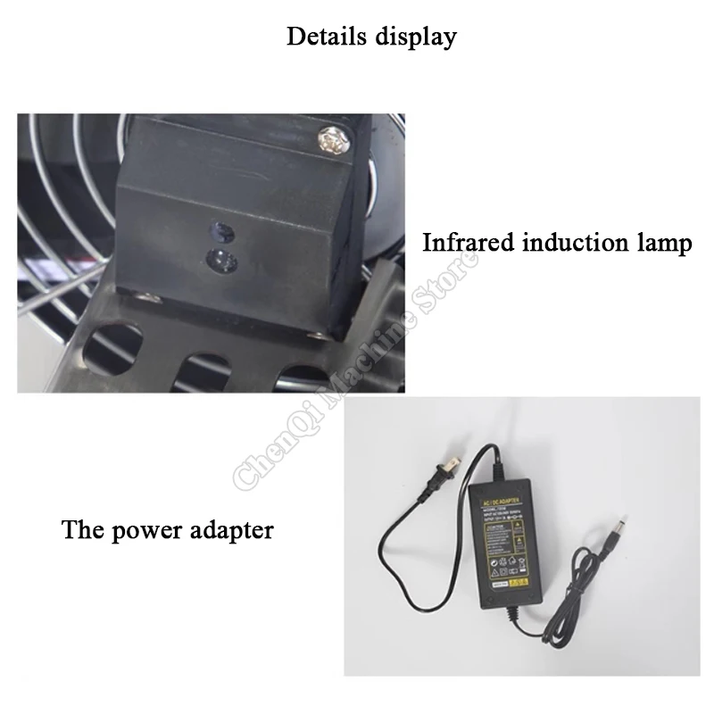 آلة التبريد وافل البيض التعريفي التبريد تشكيل الأشعة تحت الحمراء التلقائي بالكامل منفاخ وافل البيض