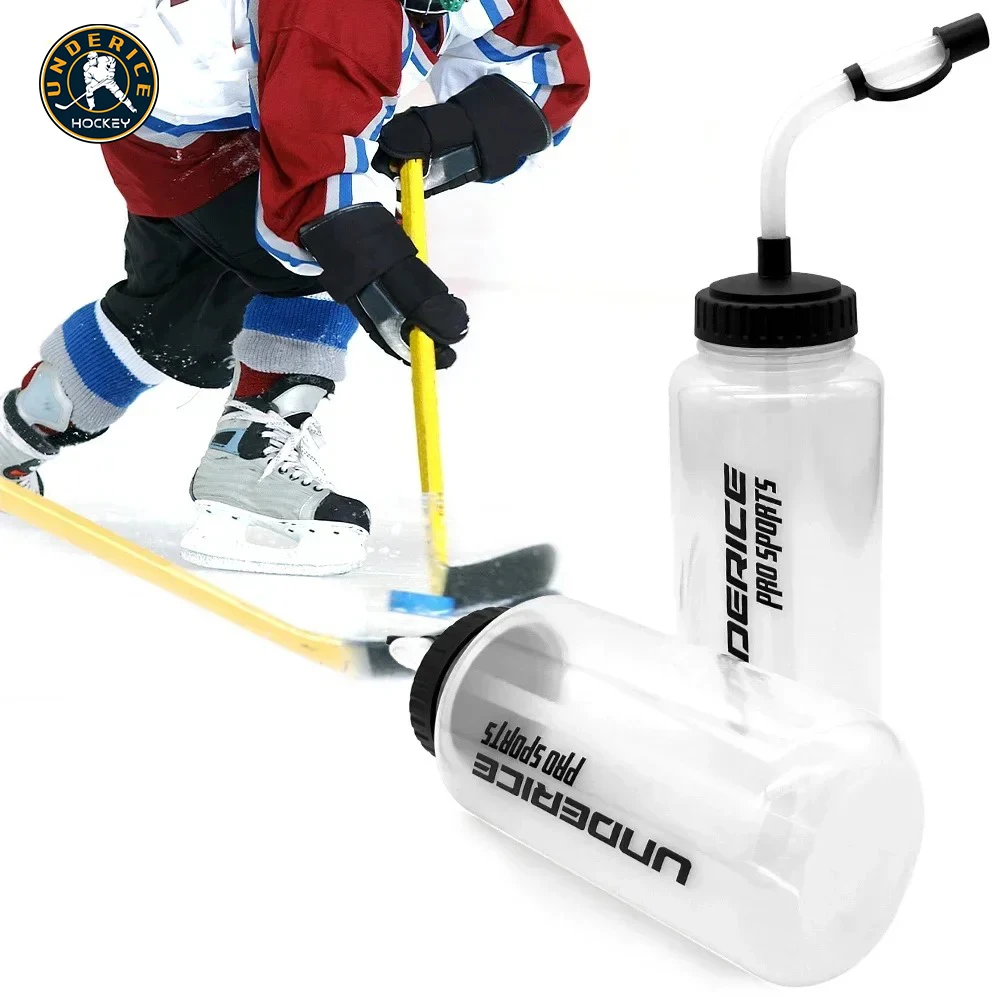 Sports Water Bottle 1000ML Boxing Water Bottle LDPE Ice Hockey Water Bottle BPA Free Hockey Accessories Sports Equipment image 5