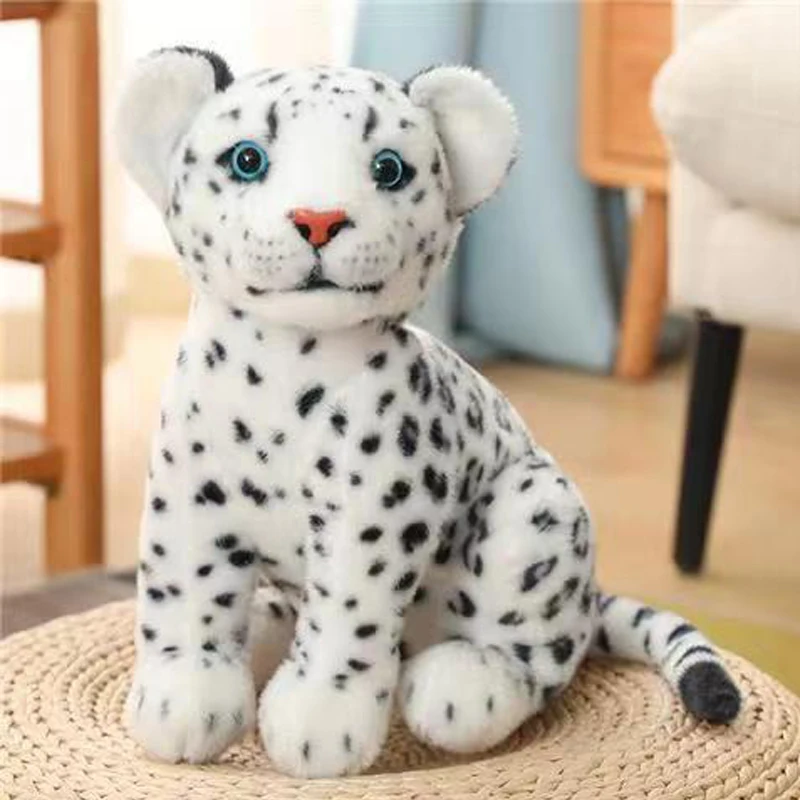 20-25CM simulación gigante Tigre Collie perro Peluche juguetes Linda vida Real bosque Animal Peluche almohada niñas bonito regalo de cumpleaños