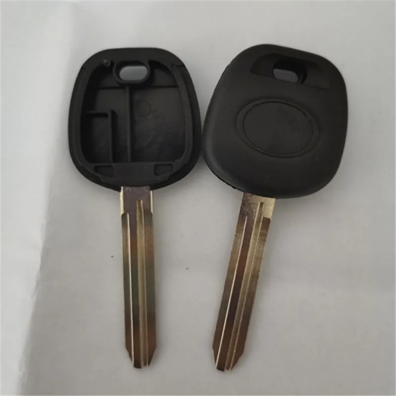 10PCS Sostituzione Transponder Chiave Borsette Caso Fob per Toyota RAV4 PRADO COROLLA Yaris Highlander Camry TOY43 Lama