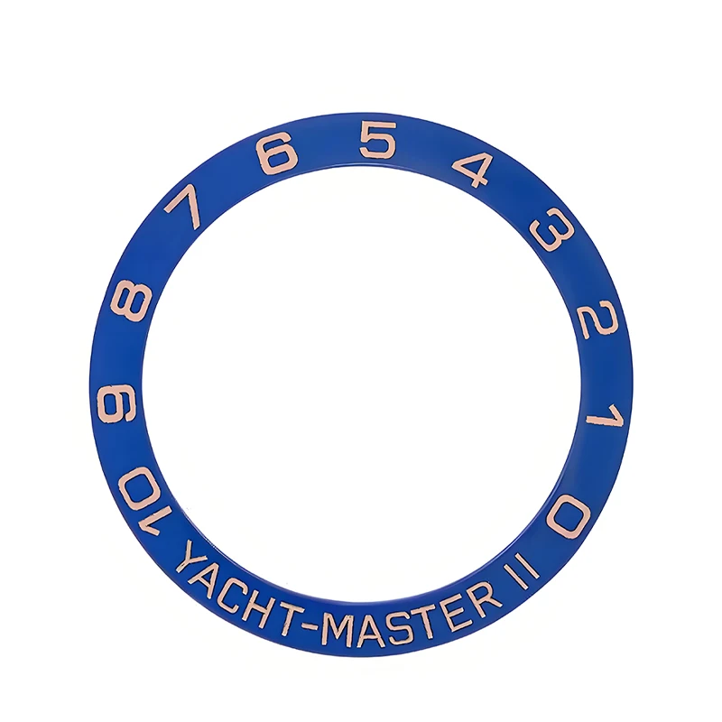 Watch accessories ceramic scale bevel ring mouth is suitable for YM2 outer ring mouth digital baffle 38-30.5 image 5
