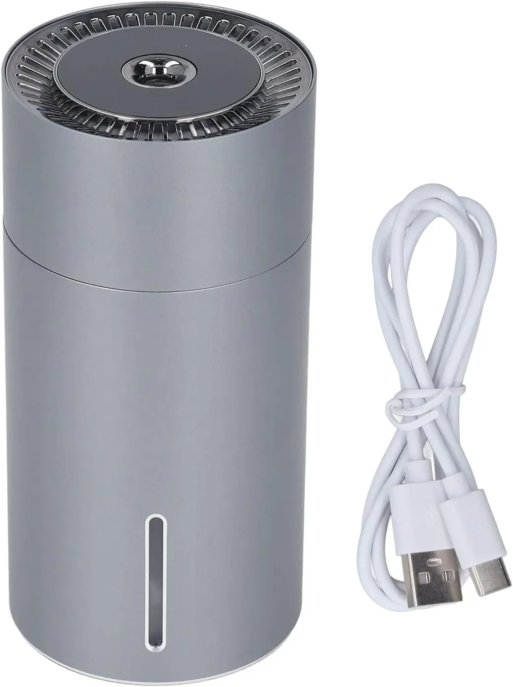 Car Diffuser Usb Mini Humidifier,Usb 3 Gears Adjustable Automatic Induction Portable Therapy Humidifier With Colorful Light