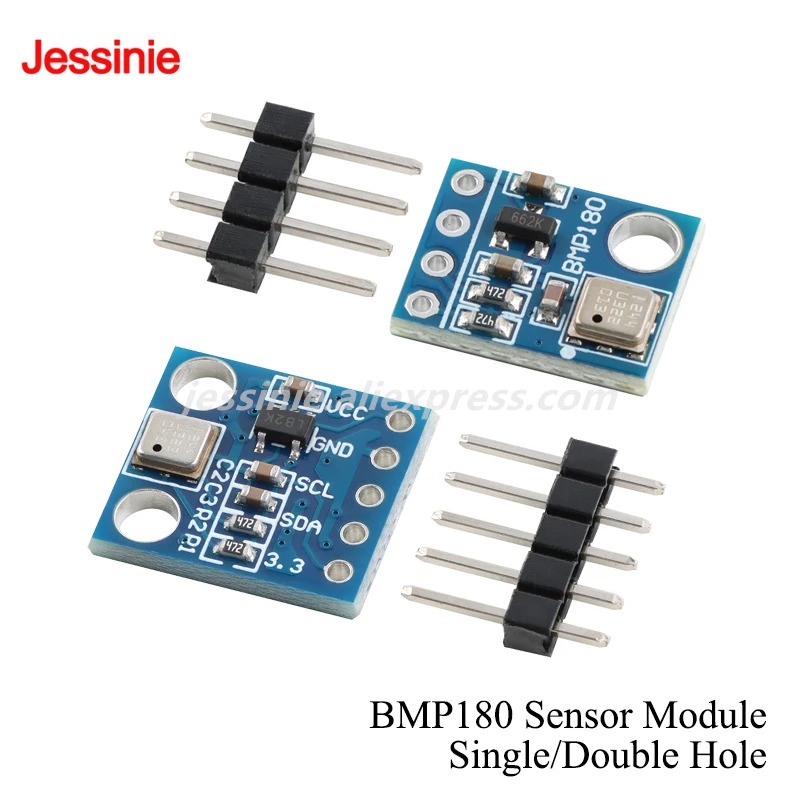 1-10pcs GY-68 BMP180 Digital Pressure Sensor Atmospheric Pressure with High Precision Temperature Measurement Module