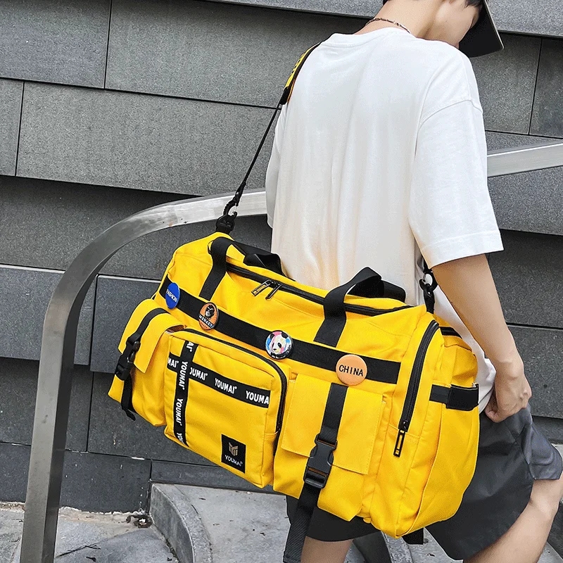 

Большая спортивная сумка Capaci для фитнеса, ручная дорожная сумка для путешествий, отдельная сумка для плавания, влажная и сухая сумка для мужчин и женщин