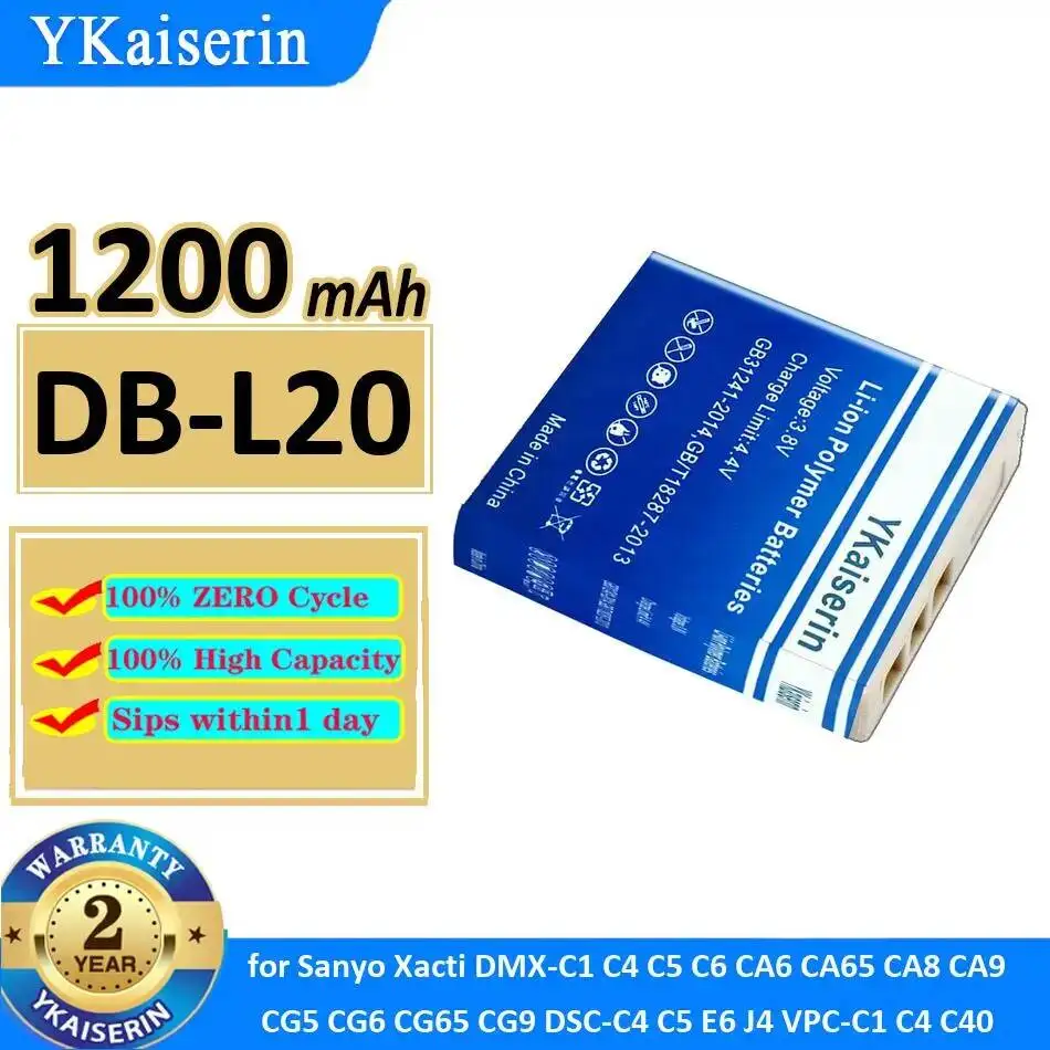 Camera Battery DB-L…