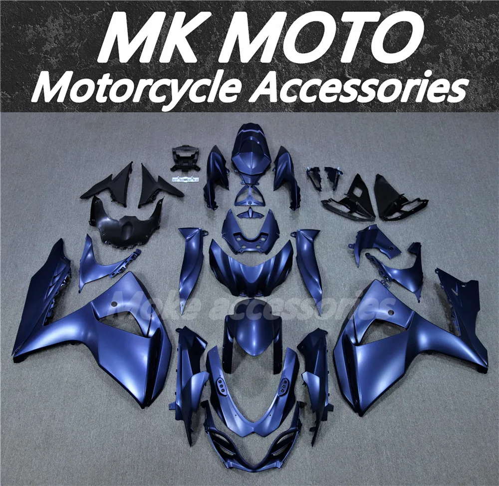 

Moke moto Motorcycle Fairings Kit Fit For Gsxr1000 2009 2010 2011 2012 2013 2014 2015 2016 Bodywork Set Matte Dark blue