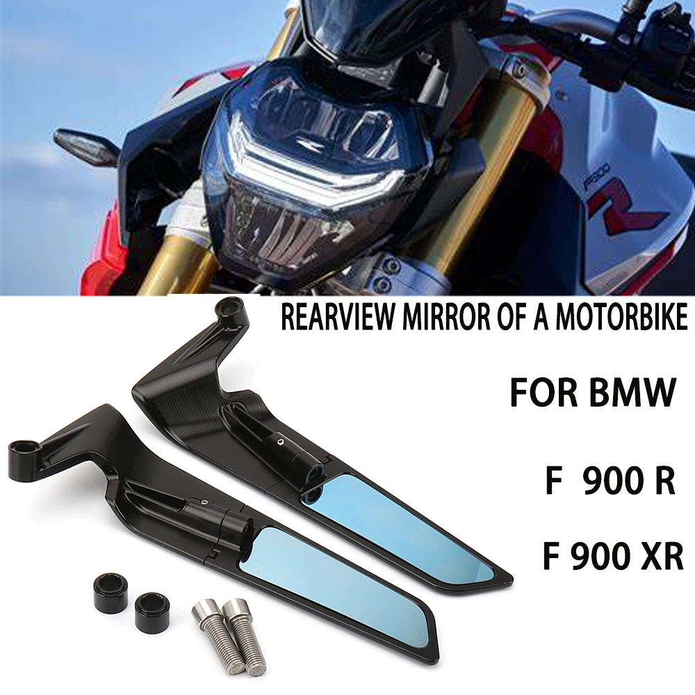 for BMW F900R F900XR Accessories Stealth Mirrors F 900 R Naked  Winglets F900R F900 XR Parts 2020 - Mirror F 900 XR Adjustable