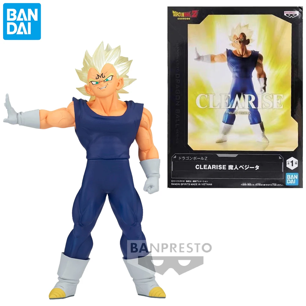 

Оригинальная фигурка Banpresto Clearise Majin Vegeta (Dragon Ball Z) размером 170 мм из аниме, коллекционные модели игрушек