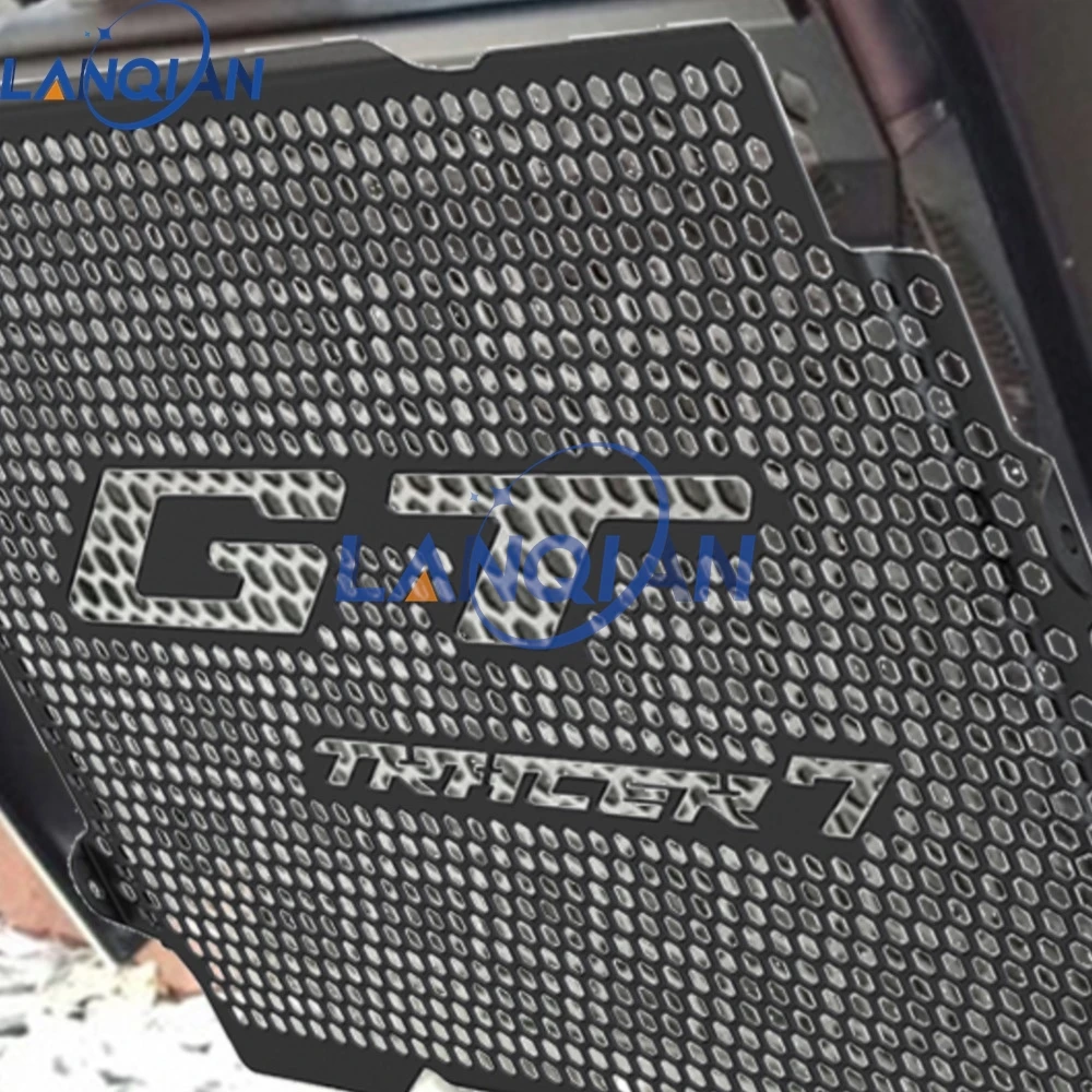 

Для YAMAHA Tracer 7 GT 2021-2024 мотоциклетная решетка радиатора, крышка резервуара для воды, охладитель, защитная рамка TRACER 700 Tracer 700