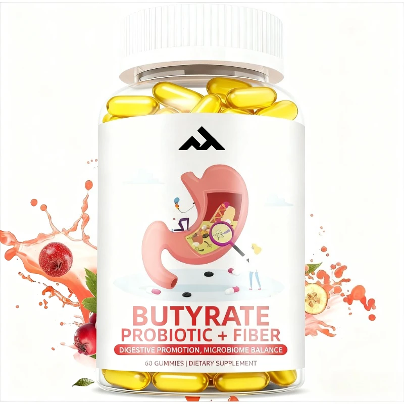 

Добавка для здоровья Gut — содержащая пробиотика и жевательные конфеты из пребиотического волокна, без сахара, пищеварение и поддержка энергетического обмена.