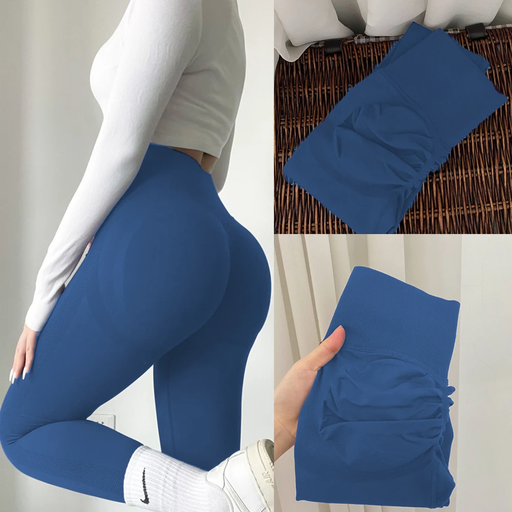 Yoga Leggings Frauen Fitness Läuft Hohe Taille Dünne Hosen Push-Up Sport Scrunch Butt Legging Gym Athletisch Jogging Workout Weibliche – Detail 5