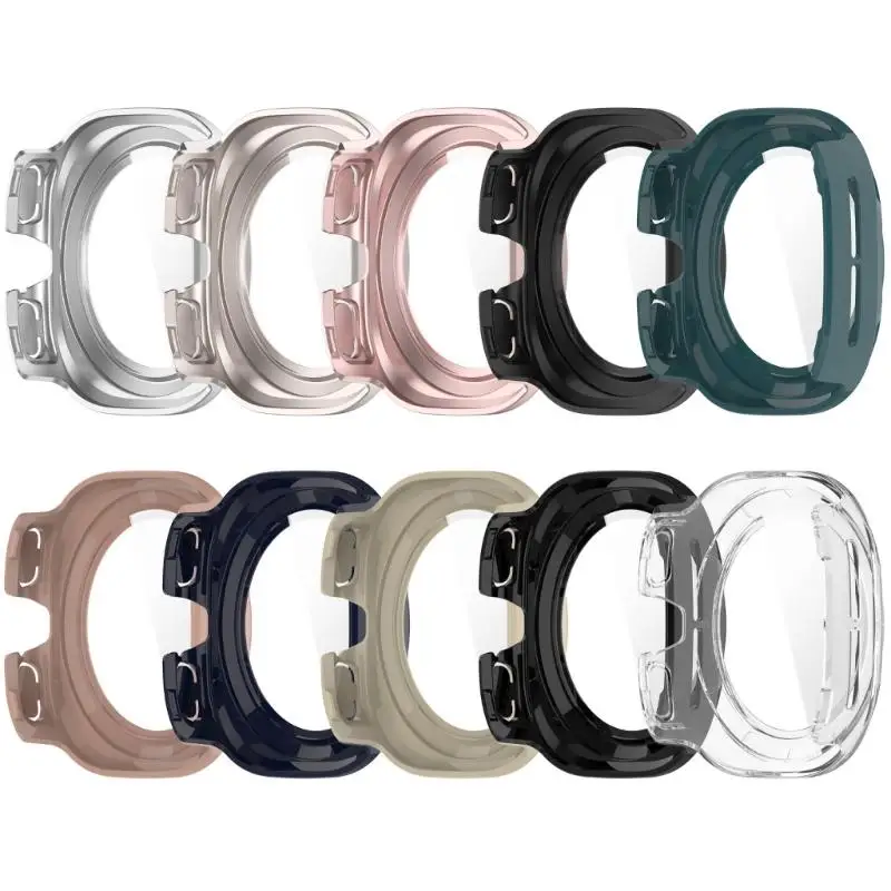 

Y1UB Smartwatch Shell Cover Glass Guard For Watch 7 2025 47mm Screen Protector Frame Shell Safe Quick To Attach and Detach