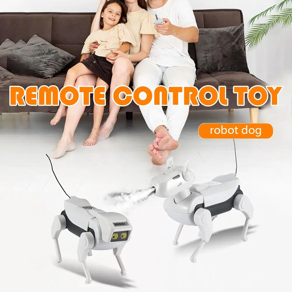 

DIY Remote Control Robot Dog Toy Mechanical Dog Building Blocks Toys Assembly Jigsaw Puzzle Toys Educational toys For Child D0L2
