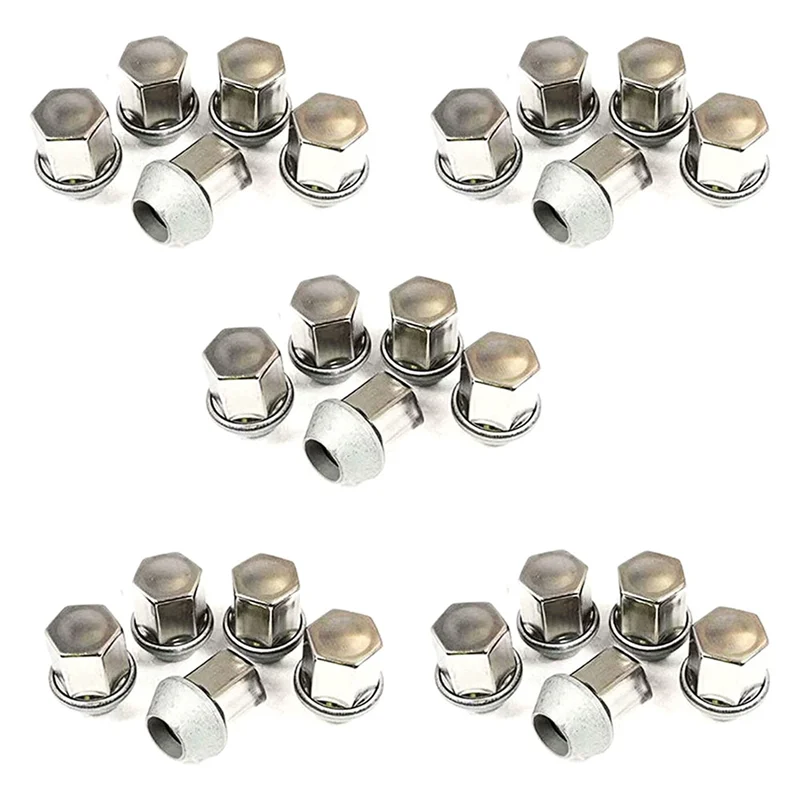 

A48P-25Pcs Wheel Lug Bolt Stud Nut Fits LR001381 For FREELANDER 2 / RANGE ROVER