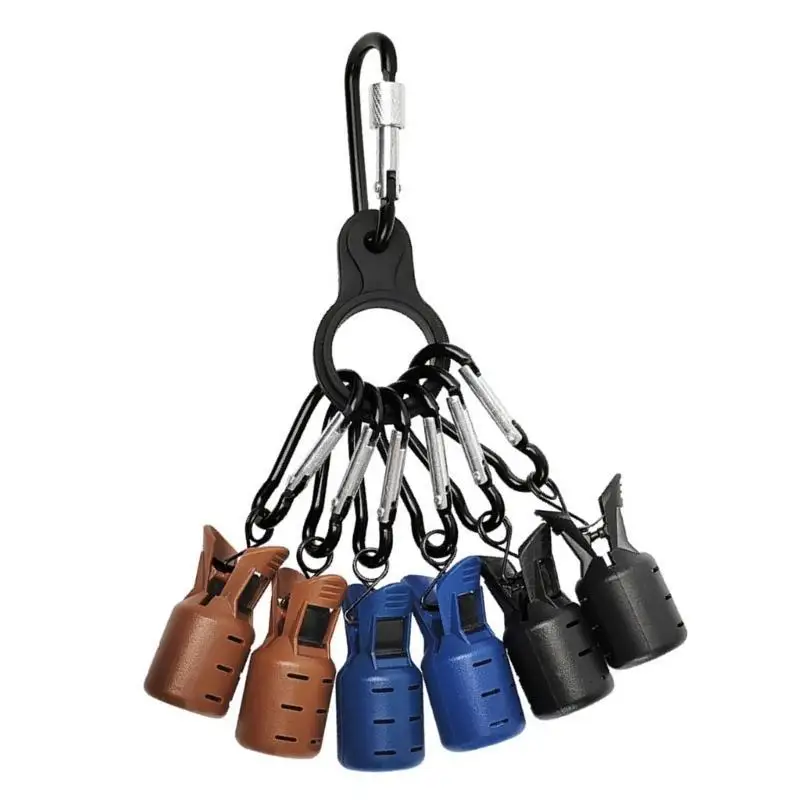 652F الصيد إغراء قبعات حالة صندوق معالجة الصيد أداة خطاف صيد على شكل سمكة الطعوم حامي