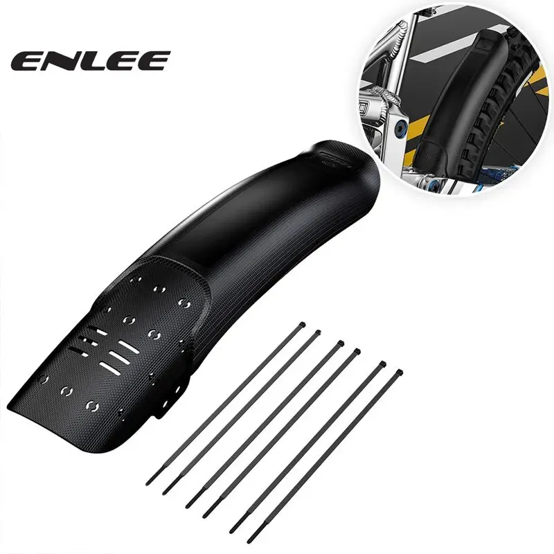 ENLEE Bike Mud Guard Bicycle Hard Shell Fenders Front/Rear Wheel Universal Mudguard MTB Bike Wings Mud Flaps Fender