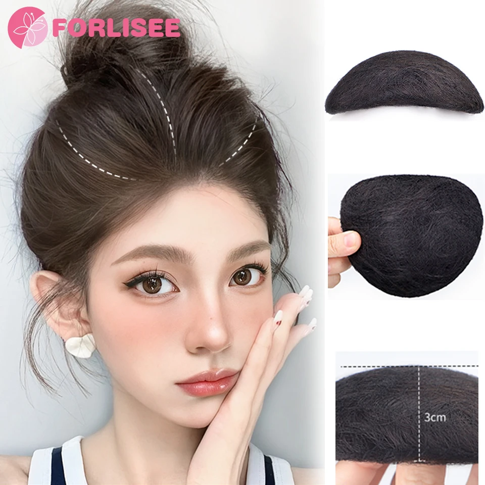 Synthetic Wig One-piece Hair Replacement On The Ttop Of The Head To Increase Hair Volume Invisible And Traceless Fluffy Hair Pad