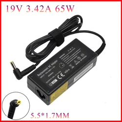 19V 3.42A 65W AC Adapter Battery Charger for Packard Bell EasyNote TV11HC TV44HC TE11BZ TE11HC
