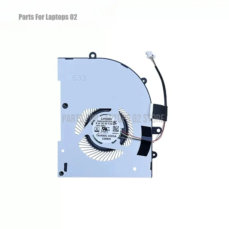 L+New Original Laptop CPU+GPU Cooling Fan for MSI MS-15F2 Stealth16 BS5405HS-U5N BS5405HS-U5P FAN DC5V 1.0A